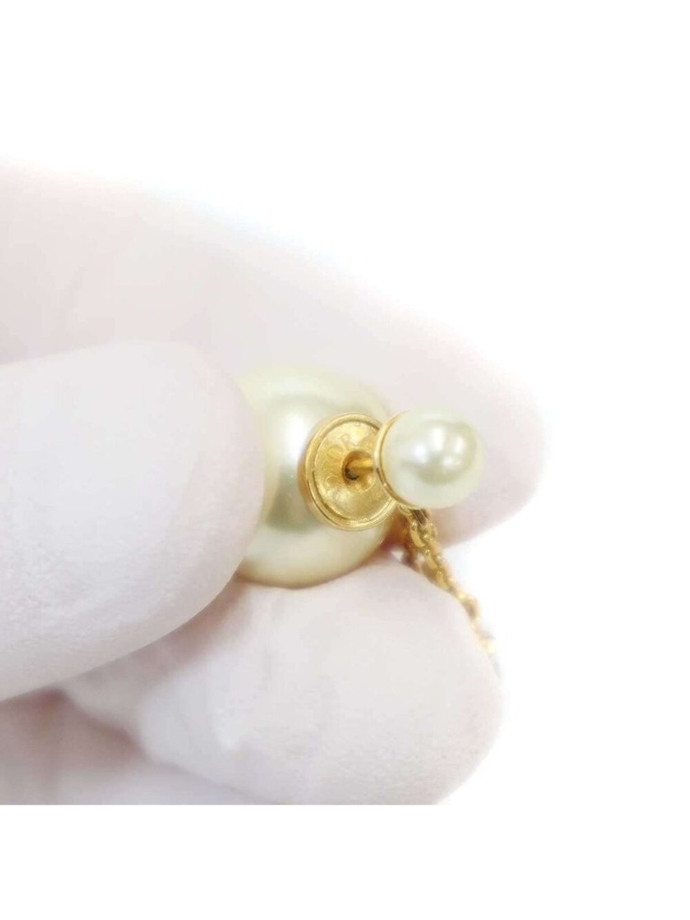 Dior Stone Pearl Earring - Picture 4 of 4